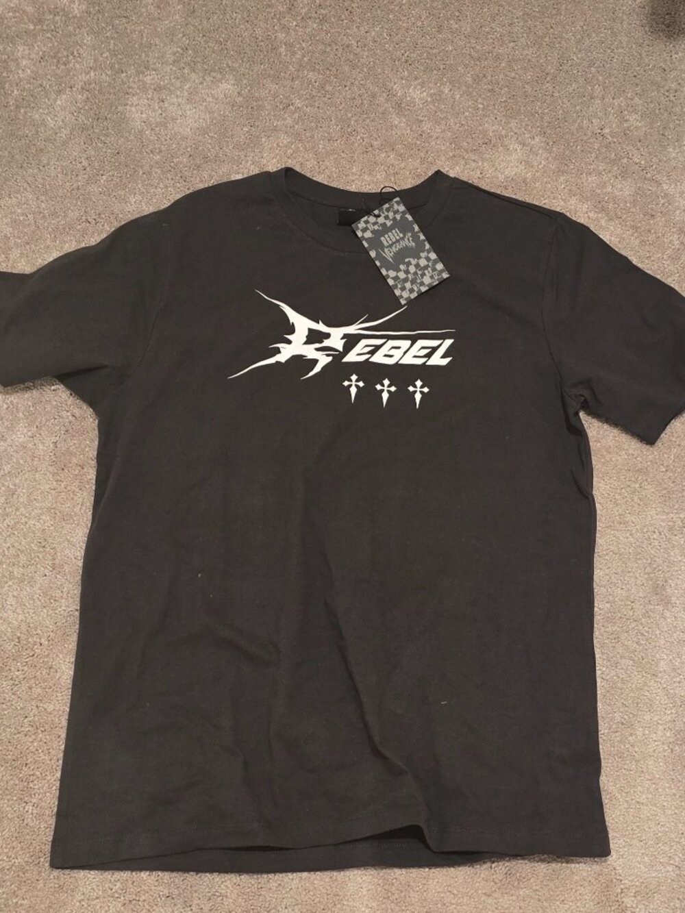 Rebel Vengeance Caravaggio "Inspiration of St. Matthew" Men's Streetwear Tee NWT